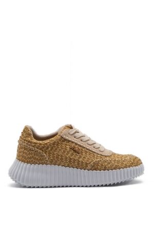 La Strada dames sneaker rubberzool goud