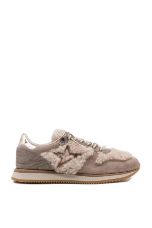 Cetti dames sneakers beige combi