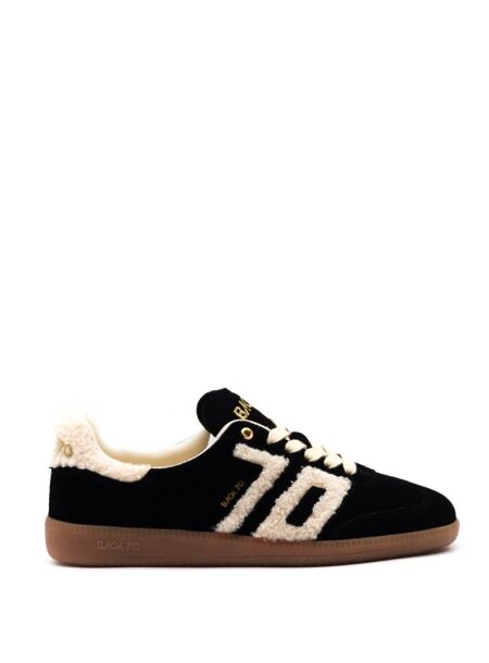 Back70 Dames sneakers zwart suede