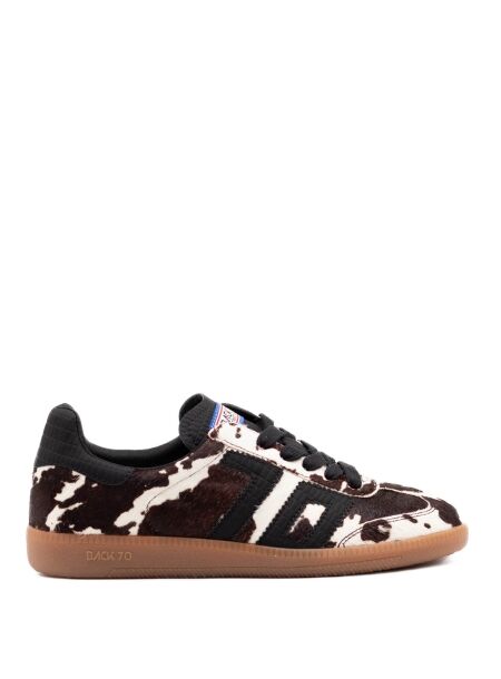 Back 70 Dames sneakers koe zwart wit