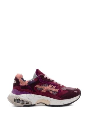Premiata dames sneakers bordeaux rood com