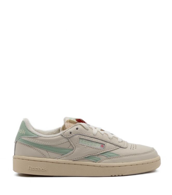 Reebok Reebok dames sneakers off white groen Chalk Green White Reebok Dames Sneakers in Wit Combi online kopen