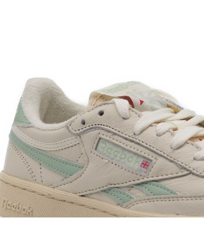 Reebok Reebok dames sneakers off white groen Chalk Green White Reebok Dames Sneakers in Wit Combi online kopen