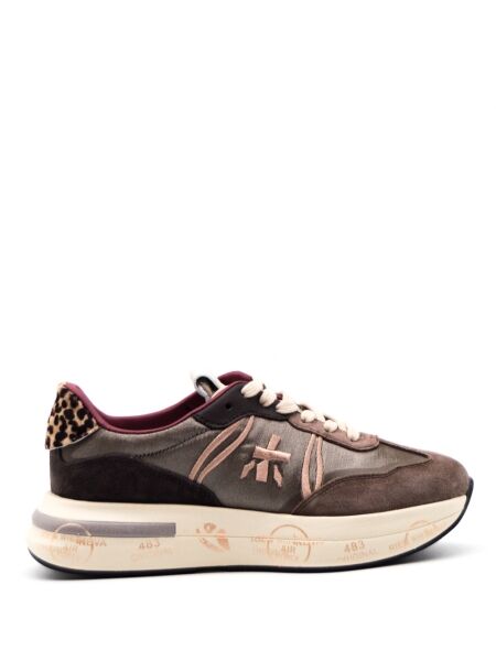 Premiata  Dames sneakers bruin combi