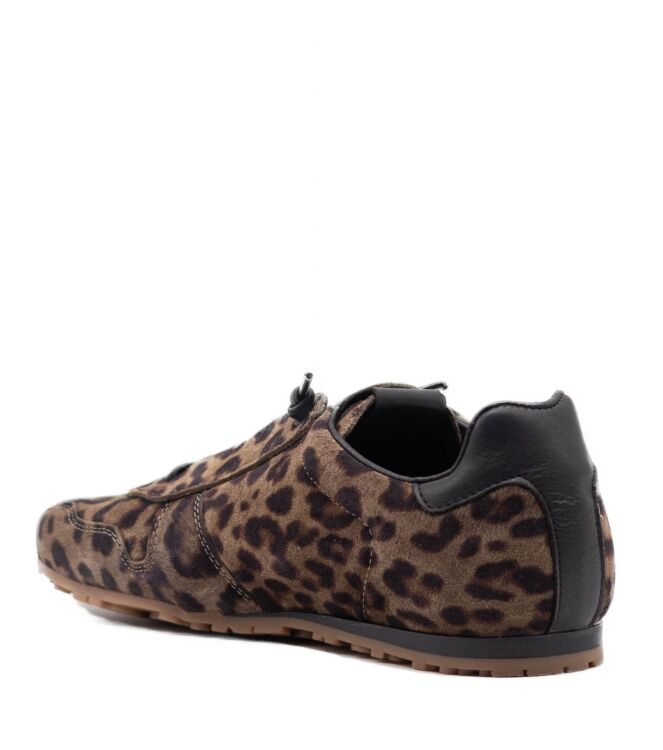 Cetti Cetti dames sneakers leopard Leopardo Sander Cetti Dames Sneakers in Bruin leo online kopen