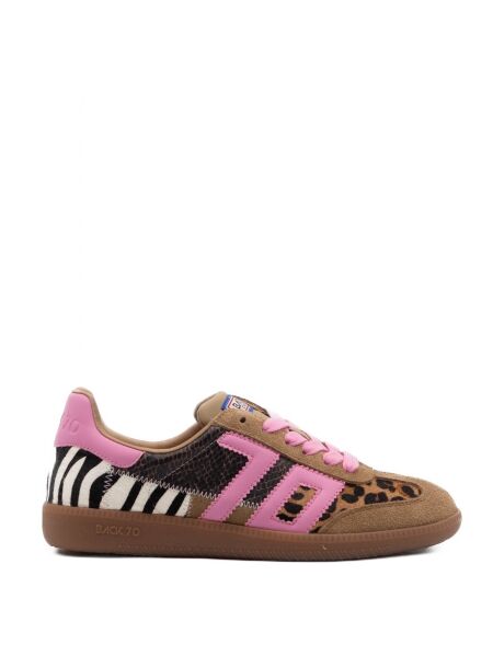 Back 70 Dames sneakers naturel roze