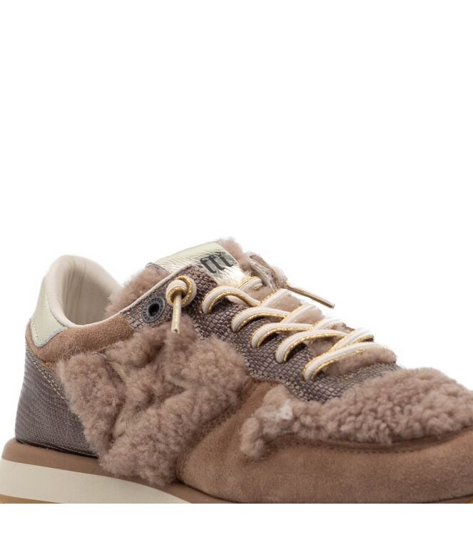 Cetti Cetti dames sneakers naturel combi Yetti Dessert Cetti Dames Sneakers in Naturel online kopen