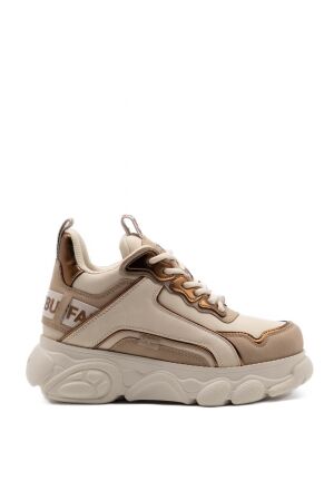 Buffalo dames sneakers plateau beige