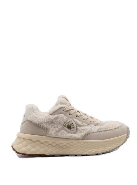 Blauer Dames sneakers gevoerd creme