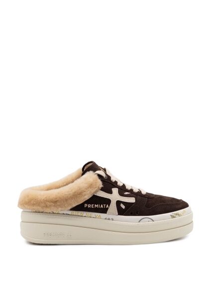Premiata Dames instap sneakers bruin