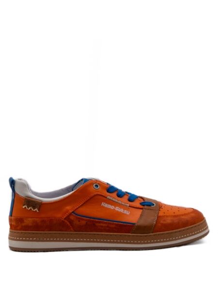 Kamo gutsu Heren sneakers oranja