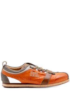Kamo Gutsu heren sneakers oranje combi