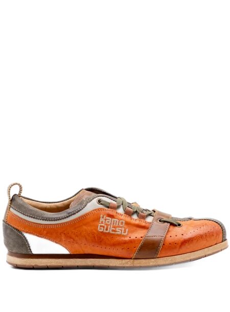 Kamo gutsu Heren sneakers oranje combi