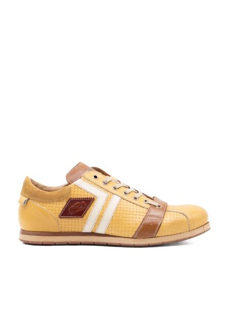 Kamo gutsu Heren sneakers rubberzolen geel