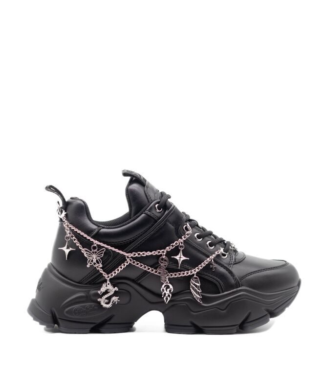 Buffalo Buffalo heren sneakers zwart vegan Black Vegan Buffalo Heren Sneakers in Zwart online kopen