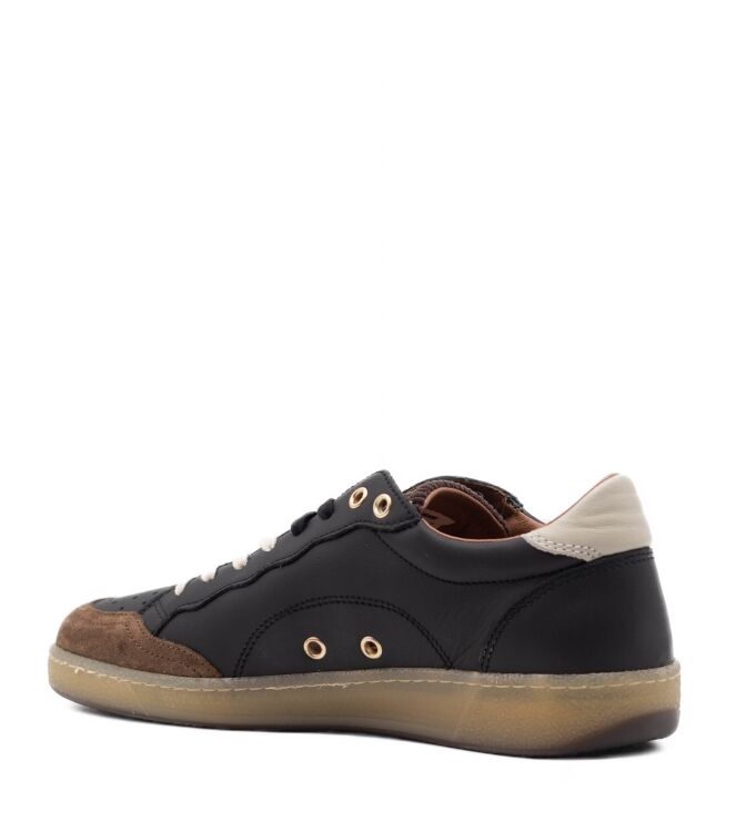 Blauer Blauer heren sneakers zwart bruin Black Brown Blauer Heren Sneakers in Zwart/Bruin Combi online kopen