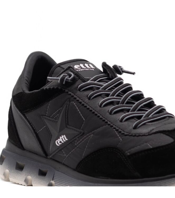 Cetti Cetti heren sneakers zwart Ante Sweet Negro Cetti Heren Sneakers in Zwart online kopen