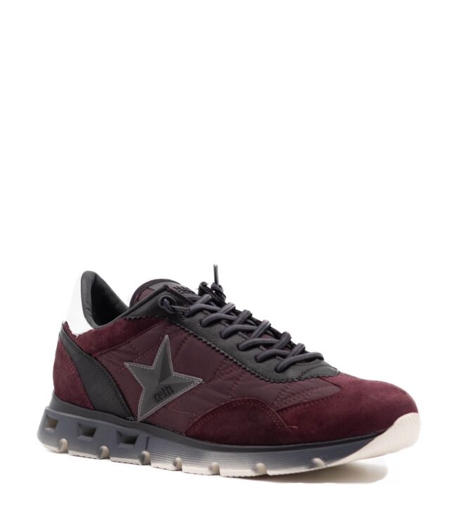 Cetti Cetti heren sneakers bordeaux Ante Sweet Burdeos Cetti Heren Sneakers in Bordeaux Rood online kopen