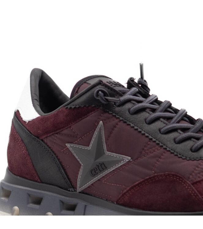 Cetti Cetti heren sneakers bordeaux Ante Sweet Burdeos Cetti Heren Sneakers in Bordeaux Rood online kopen