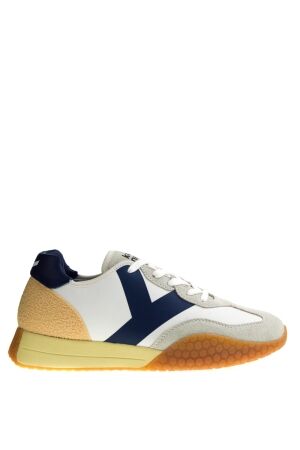 Keh-Noo heren sneakers wit blauw