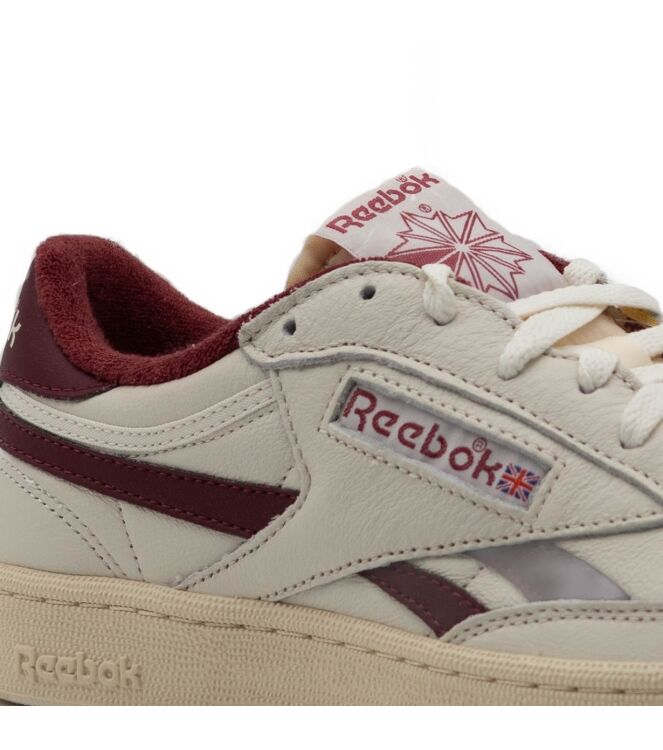 Reebok Reebok heren sneakers off white brgdy Chlak White BRGDY Reebok Heren Sneakers in Wit Combi online kopen