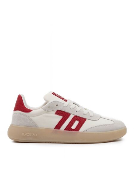 Back 70 Heren sneakers rubberzolen wit