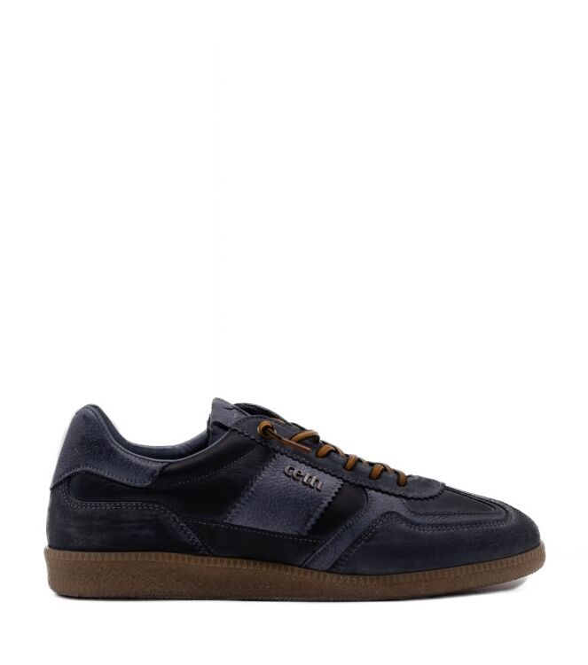 Cetti Cetti heren sneakers grijs combi Used Tin Antracita Cetti Heren Sneakers in Blauw online kopen