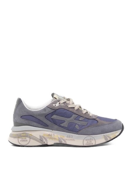 Premiata Heren sneakers rubberzool grijs