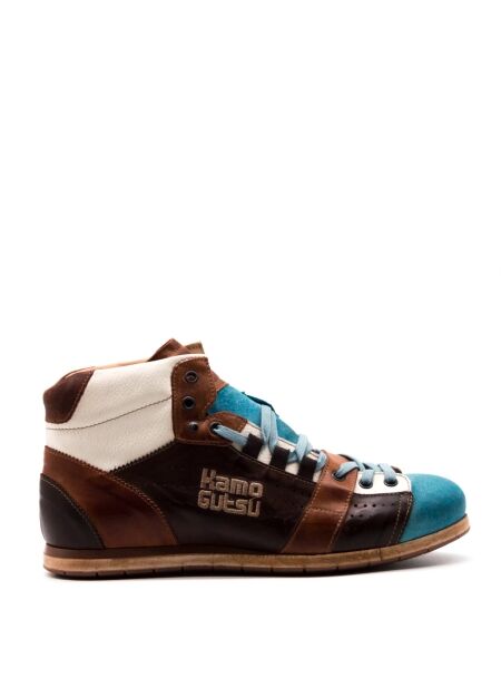 Kamo gutsu Heren sneakers blauw bruin