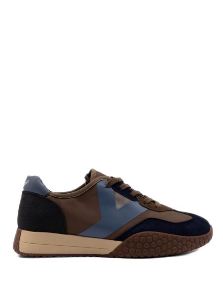 Keh-noo Heren sneakers blauw bruin