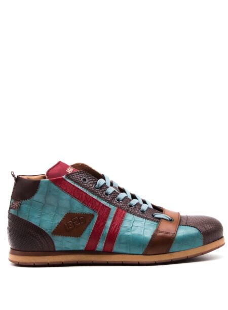 Kamo gutsu Heren sneakers bruin blauw