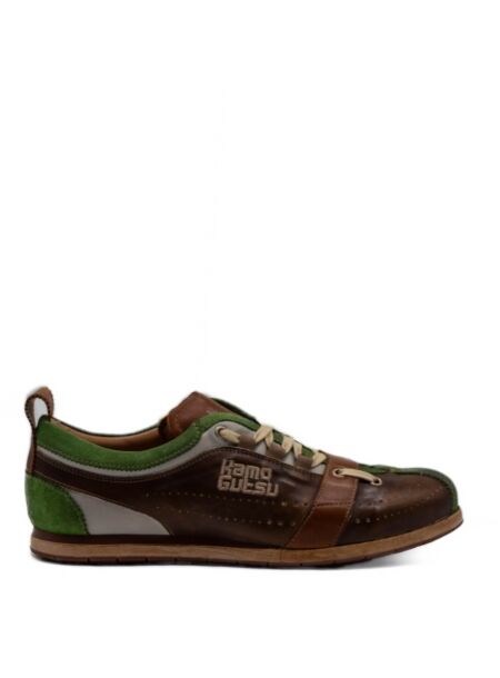 Kamo gutsu Heren sneakers bruin groen