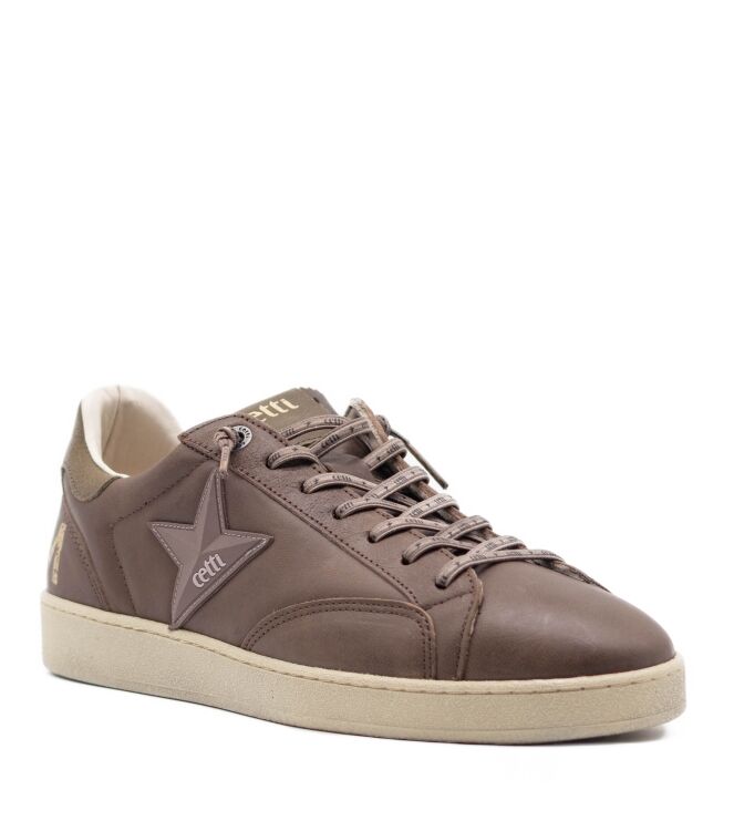 Cetti Cetti heren sneakers bruin Used Sander Cetti Heren Sneakers in Bruin online kopen