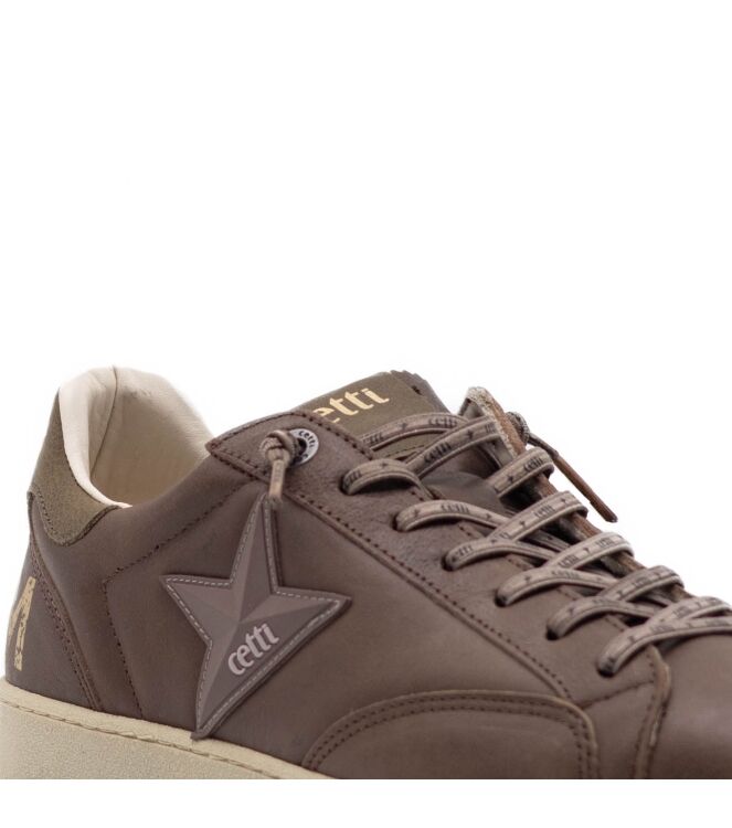 Cetti Cetti heren sneakers bruin Used Sander Cetti Heren Sneakers in Bruin online kopen