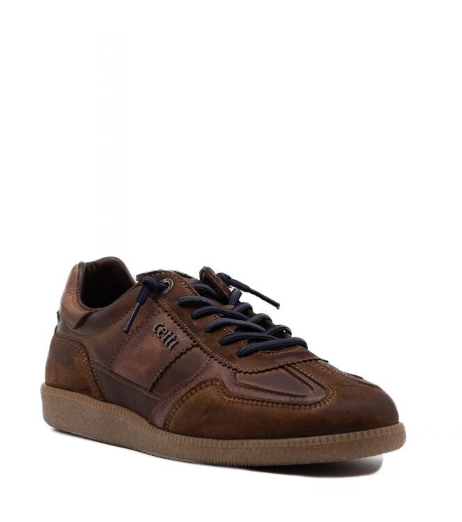 Cetti Cetti heren sneakers bruin Used Tin Moko Cetti Heren Sneakers in Bruin online kopen