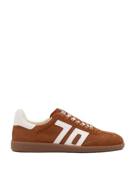 Back 70 Heren sneakers rubberzolen bruin