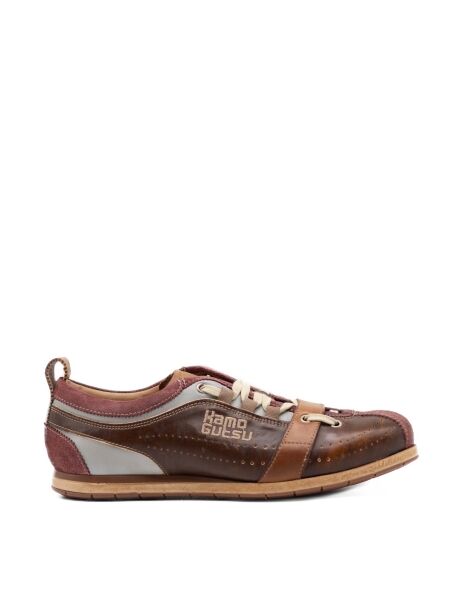 Kamo gutsu Heren sneakers rubberzolen bruin