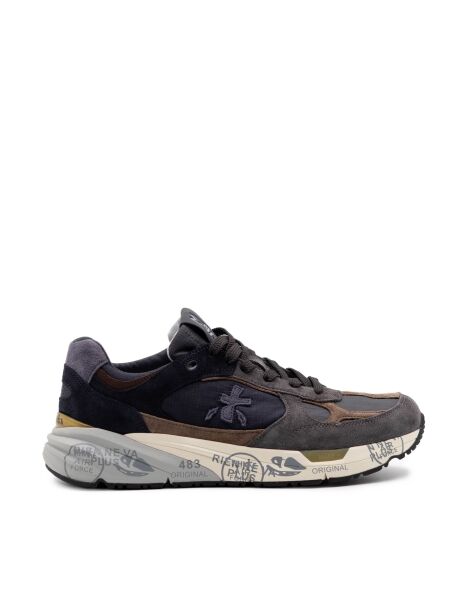 Premiata Heren sneaker bruin combi