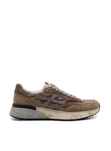 Premiata Heren sneakers bruin combi