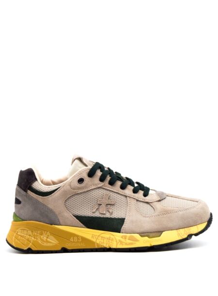 Premiata  Heren sneakers naturel combi