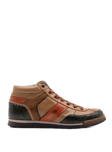 Kamo gutsu Heren sneakers camel groen