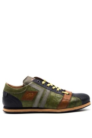 Kamo Gutsu heren sneakers groen grijs