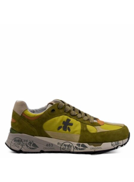 Premiata  Heren sneakers groen suede