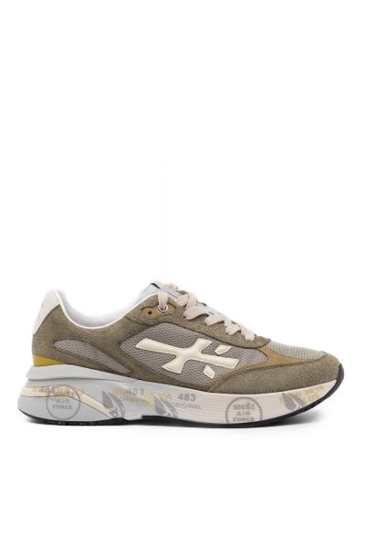 Premiata heren sneakers rubberzolen groen
