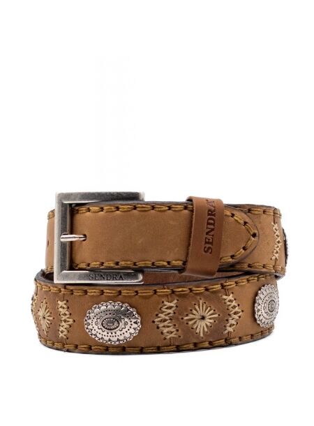 Sendra boots Dames riemen naturel