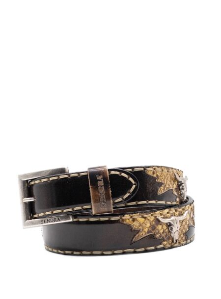 Sendra boots Heren riemen bruin