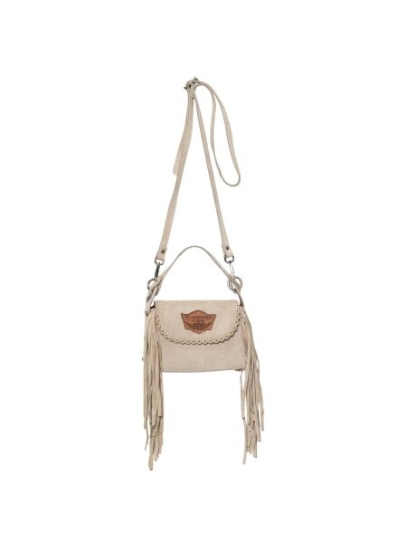 El vaquero Dames tassen beige suede